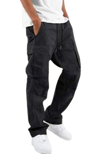 Black Color Mens Casual Jeans - Denim, Mid Rise, Slim Fit, Stretchable | Breathable, Washable, Reversible, Pocketed Style
