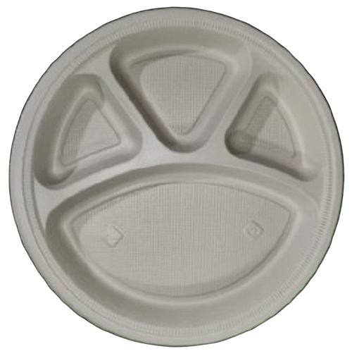 Disposable Compartment Plate - Application: Event And Parties Supply