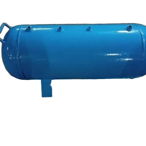 Mild Steel Storage Tank - Mild Steel, Cylindrical, Bright Blue | Corrosion-Resistant, Leak-Proof, Large Capacity