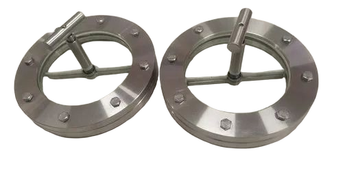 S S Wifer Sight Glass Flange End