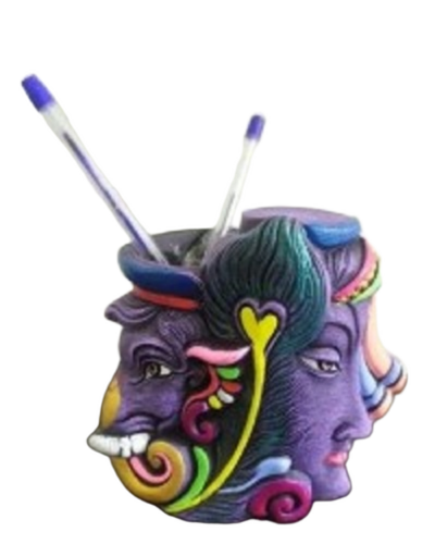 Terracotta Clay Pen Stands - Color: Comes In Various Colors