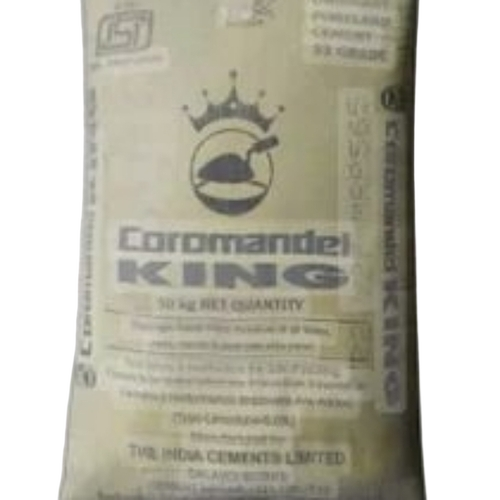 Coromandal OPC Cement - 50 kg Grey Ordinary Portland Cement | Rapid Hardening Acid-Proof Low Heat Hydration