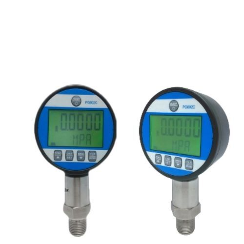 Digital Pressure Gauge - Aluminum Pointer, 63 mm, Nitrile Rubber Seal | Compact Design, Battery Powered, Real Time Industrial Use