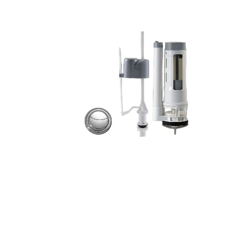 Flushing Cistern Fittings - Color: Grey-White