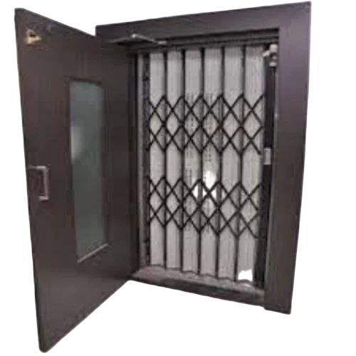 Manual Passenger Elevator - Stainless Steel, 1 Person Capacity | Smooth Lifting Mechanism, Safety Sensor Lock