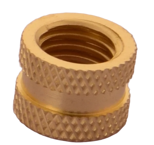 Brass Round Insert - Color: Golden