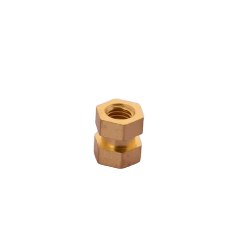 Brass Threaded Insert - Color: Golden