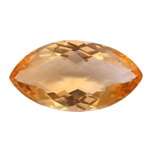 Citrine Faceted Marquisse Stone