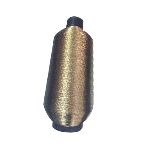 Imitation Zari Kasab - Metallic Thread, Golden Color, Lightweight Design | Shiny Finish, Flexible Material, Durable, Easy Stitching