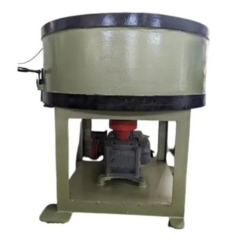 Mild Steel Round Wet Mixer - 100 kg/hr, 7.5 hp, 440 V | Automatic, Mild Steel, 50-60 Hz, Warranty