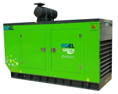 125kva Koel Green Diesel Generator - Metal, Green, 50Hz, 220-440V | Durable, Fuel Efficient, Quiet Operation, Reliable Performance