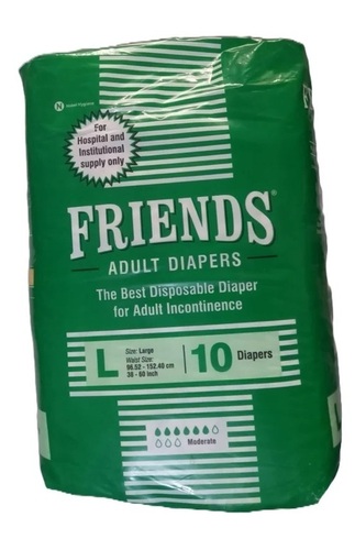 Largest Adult Diapers - Bariatric Fit White Breathable Material | High Absorbency Leak Guards Adjustable Tabs