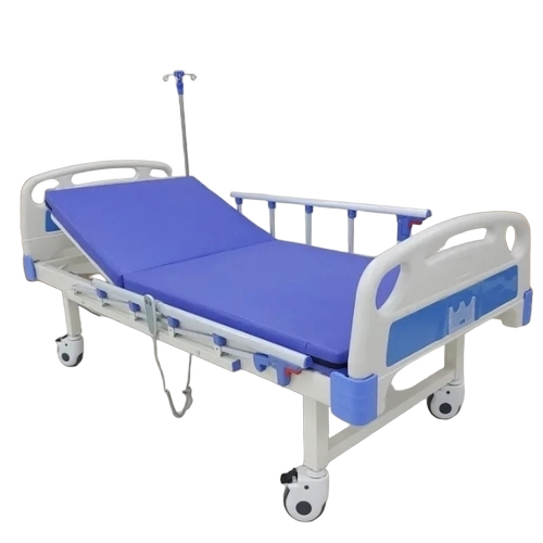 Semi Fowler Bed - Leather Metal All Size Multi Color | Adjustable Head Foldable Portable Side Rails Pressure Relief