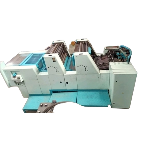 Two Colour Printing Machine - Metal, Standard Size | Dual Color, High Precision, Adjustable Speed, Automatic Feeding, Durable, Easy Maintenance