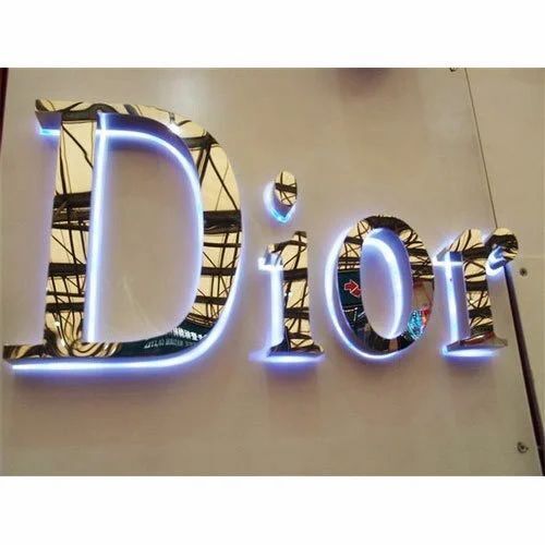 Acrylic Letter LED Sign Board - Eco Friendly, Customized Size | Outdoor, Durable, Long Lasting