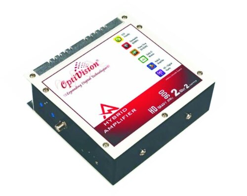 Hybrid Amplifier - Steel, Black | 1 Year Warranty, Box Packaging