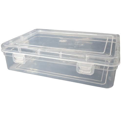 Plastic Storage Box - Durable Plastic Standard Size Clear | Eco Friendly Packaging Use