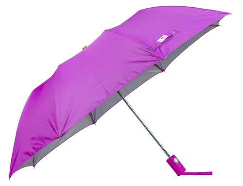 Umbrella - Polyester Standard Size Purple | Plastic Handle Eco Friendly Durable Good Quality New