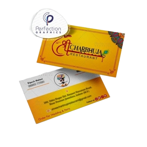 Visiting Card - Paper, Standard Size | Eco Friendly, Official Use, Stylish, New