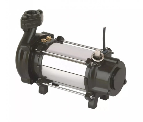 Openwell Submersible Pump - Steel Standard Size Silver & Black | Industrial Use Durable 1 Year Warranty