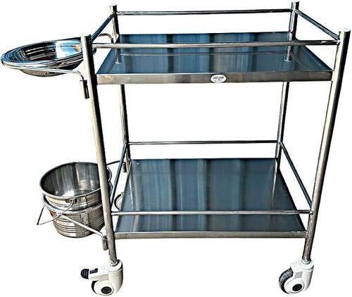 Stainless Steel Dressing Trolley