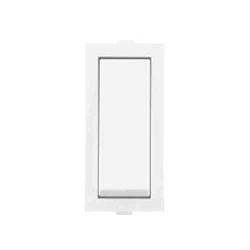 White Modular Switch
