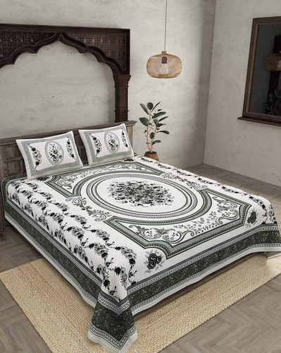 Eco Friendly Printed Bed Sheet By Dashing Look