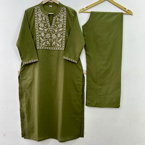 Ladies Cotton Kurta Set