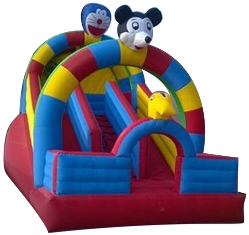 Mickey Mouse Inflatable Bouncy Castle Slide