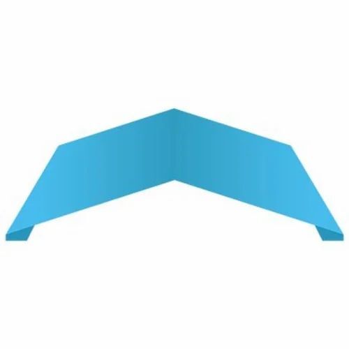 Plain Ridge Profile Sheet - Galvanized Sheet, Standard Size | Long Lasting, Rust Proof, Durable