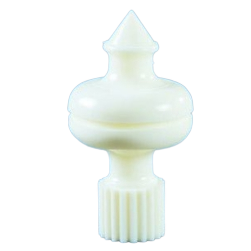Pvc White Curtain Pipe Cap