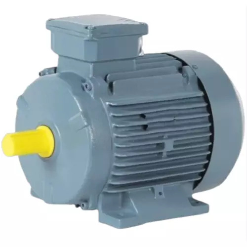 Three Phase Induction Motor - Mild Steel, Gray | Durable, Long Lasting, 1 Year Warranty