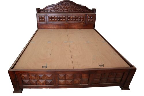 Wooden Box Bed