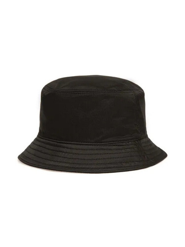 Black Bucket Cotton Hat