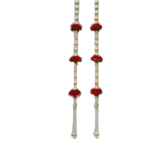 Floral Bead Wall Hanging