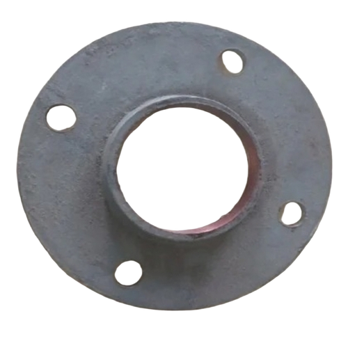 Industrial Flange - Mild Steel Round Grey | High Strength Corrosion Resistant Bolt Compatible Pressure Rated Leak-Proof Connection
