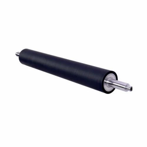 Industrial Rubber Roller - Rubber, Standard Size, Black | Eco Friendly, Durable, Industrial Use