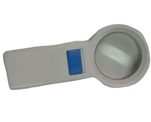 Led Lighted Magnifying Glass - Color: White