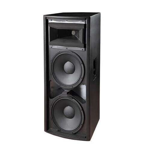 Wooden Black Speaker - Wooden, Standard Size, Black | Durable, Long Lasting, Portable Audio Player, 1 Year Warranty