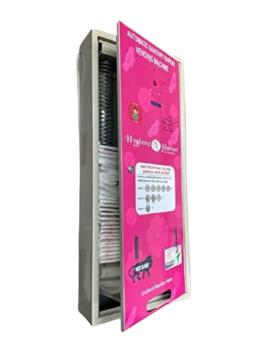 Sanitary Napkin Vending Machine - Capacity: 50 Pcs/Hr