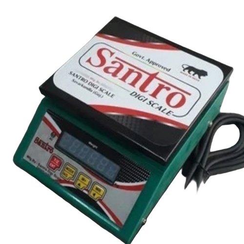 Digital Weighing Scale - Steel, Green, ±0.0001 kg Accuracy | Digital Display, Quick Measurement, Easy Calibration, Lightweight, Battery Operated