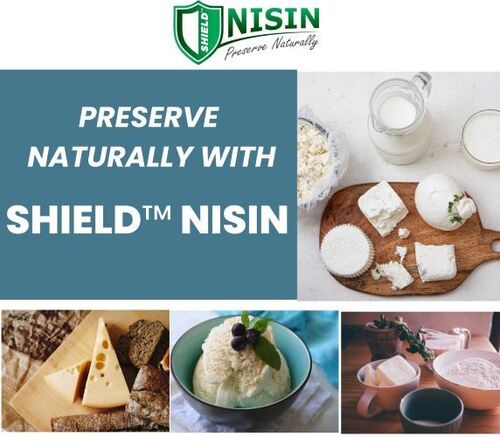 सफ़ेद पाउडर खाद्य preservative Shield Nisin