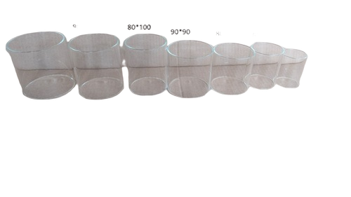 Borosilicate Glass Chimney Cover For Akhand Diya or Pipe For Jyot