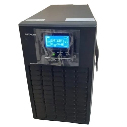 Igbt Online Ups - Steel, Black, 220 Volt, 50 Hertz | Continuous Power, Automatic Switching, Surge Protection, Digital Monitoring