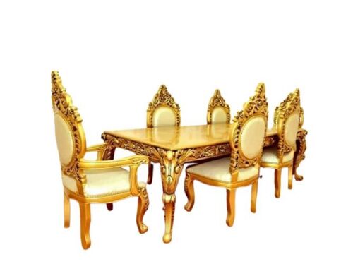 Luxury Wooden Dining Table Set