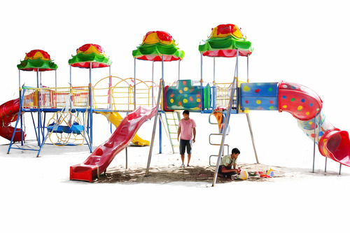 Multi Activity Frp Mini Combination Play Set - Style: Outdoor