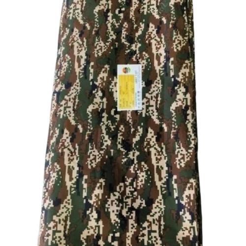 Camouflage Print Fabric - Attributes: Warm