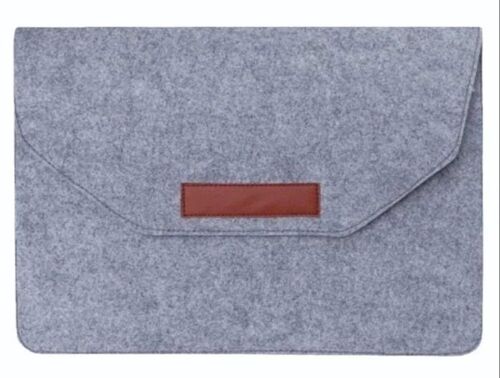 Grey Laptop Sleeve Felt