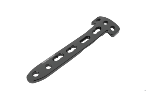 LCP TomiFix Mid High T Plate - Metal Metallic Silver Locking Compression | Anatomical Fit High Strength Corrosion Resistant