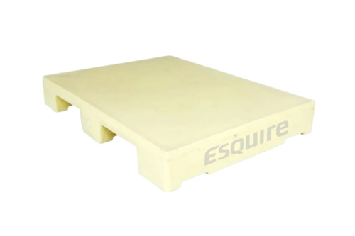 Plastic Roto Moulded Pallet - PVC Plastic Standard Size Multiple Colors | 2-Way Entry Forklift & Handlift Fine Finished Durable